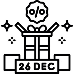 Boxing Day icon