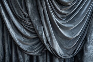 Obraz premium Gray drapery