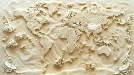 3d picture Wallpaper Background golden art for digital printing wallpaper, custom design wallpaper. AI generated illustration