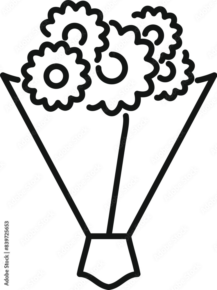 Poster celebrating the ingenuity of engineers with a bouquet of gears symbolizing innovation and technical 