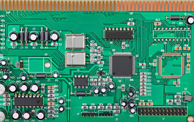 Circuit board background