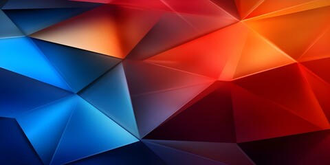 Fototapeta premium Vibrant abstract geometric background design for web layout, poster, or banner. Concept Geometric Shapes, Abstract Art, Web Design, Poster Design, Banner Design