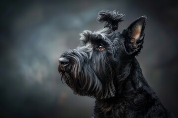 Large schnauzer canine
