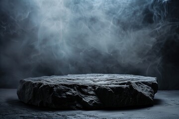 Men's Product Display Podium with a Tough, Strong, and Mysterious Vibe