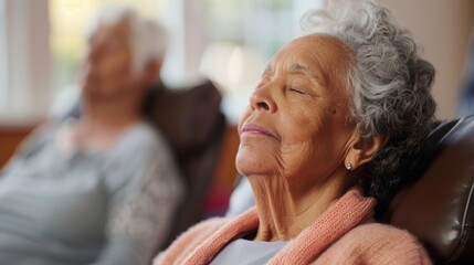 A the using biofeedback to monitor the elderly patients physiological responses and teach relaxation techniques