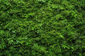 Obraz premium Mossy texture wallpaper with copy space