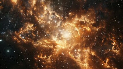 Obraz premium Capturing the first poem in the vast universe through the art of cosmic photography