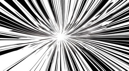 Experience dynamic manga and anime comic speed lines with alpha channel

