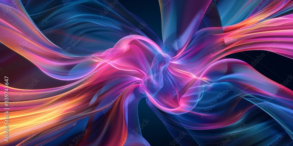Poster Abstract Multicolor Visualization of Flowing Light