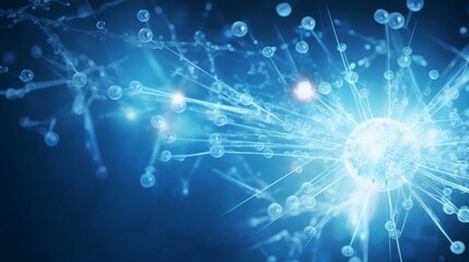 medical blue background