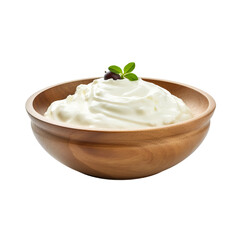 bowl of yogurt