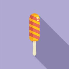 Enjoying a refreshing treat, the perfect way to cool down on a hot day