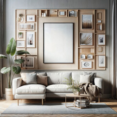 Living room interior design 