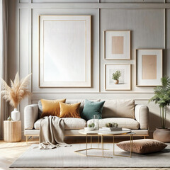 Living room interior design 