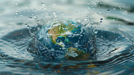  It&rsquo;s a dynamic representation that could be relevant in discussions about environmental issues or the planet&rsquo;s interaction with natural elements