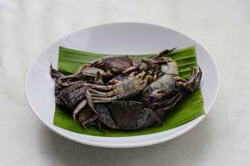 Preserved crabs for ingredient thai food