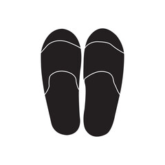 flip flops icon design