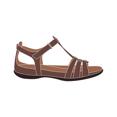 image design of women's sandals