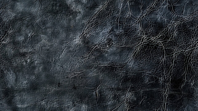 seamless pattern tile dark blue leather texture, background for overlay