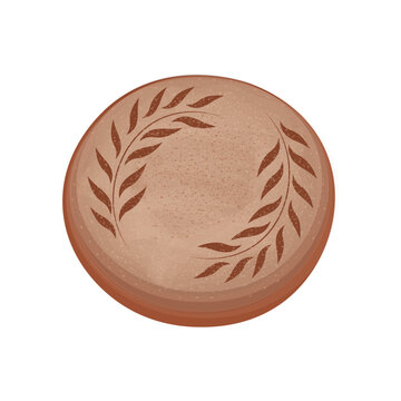 recommend clip art: Vector illustration logo clip art sourdough bread