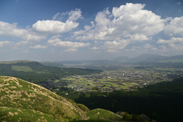 Scenic point, Aso, Kumamoto, Japan