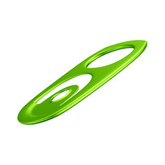 3D Asset - Aluminum Pull Tab for Soda, Beer, or Energy Drink Can with Transparent Background