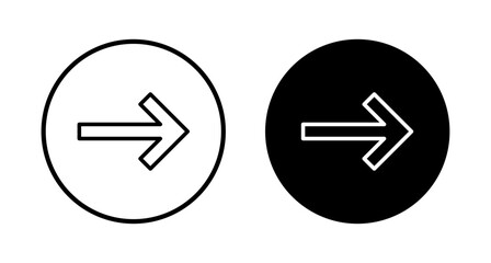 Fototapeta premium Arrow icon vector isolated on white background. Arrow symbol. Arrow vector icon