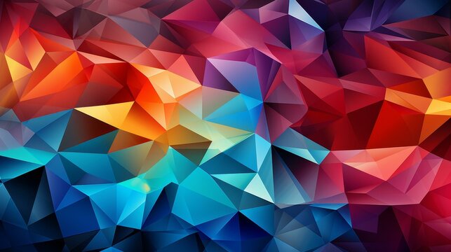 Modern geometric designs with a digital twist in bold colors and abstract patterns.