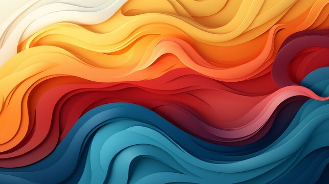 Modern geometric fractal designs with flat textures and bright, bold colors for a contemporary twist on abstract patterns.