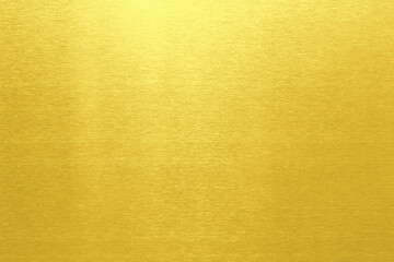 Beautiful golden foil as background, top view