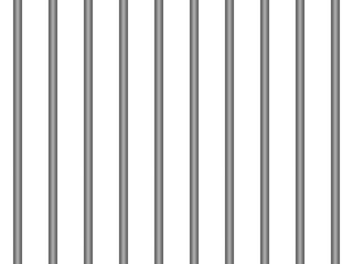 Iron bars with small gaps