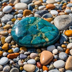 stones on the beach