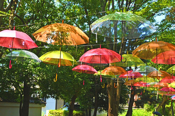 忍城のアンブレラスカイ