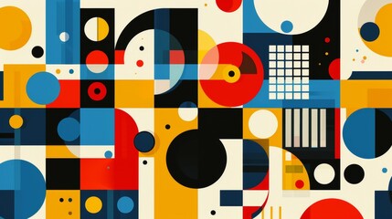 Abstract Design with Diamond Shapes