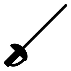 fencing sword icon 