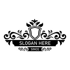 cool tribal shield flower orn...