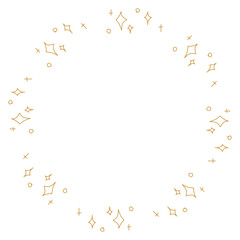 光円フレーム金