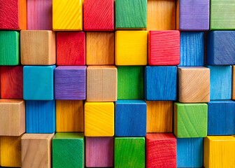 Fototapeta premium colorful wooden background