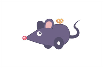 April Fools Flat Sticker Design