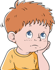 The lovely little boy.