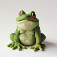 Obraz premium Cute frog for Children book illustration 