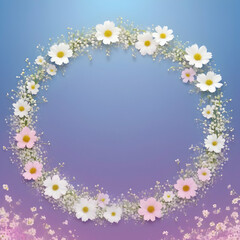 Fototapeta premium 꽃 틀