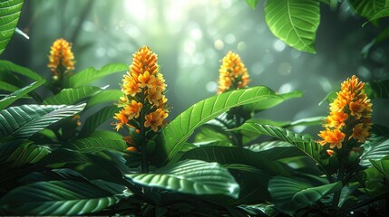 abstract background for National Children's Gardening Week 