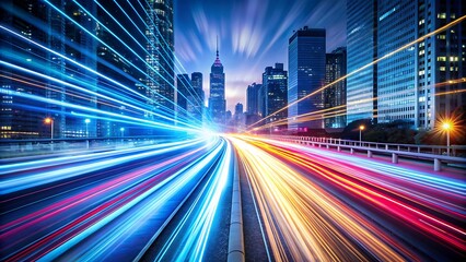 High Speed Data Transfer, Internet Technology Concept