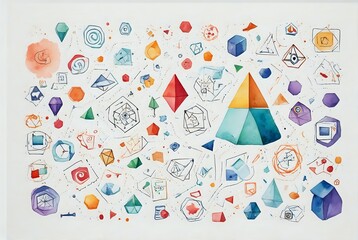 The Colorful Journey of a Successful Startup: A Visual Exploration of Key Elements and Challenges