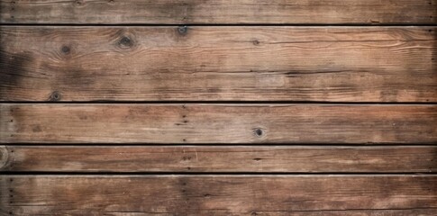 Naklejka premium wood deck textured background with a red fire hydrant in the foreground