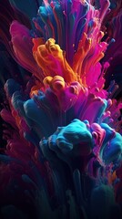 Obraz premium Discover the Beauty of Ultra Detailed 3D Portrait Wallpaper and Abstract Fluid Backgrounds