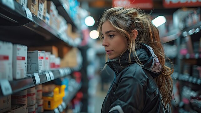 AI in retail: automated checkouts and inventory management.