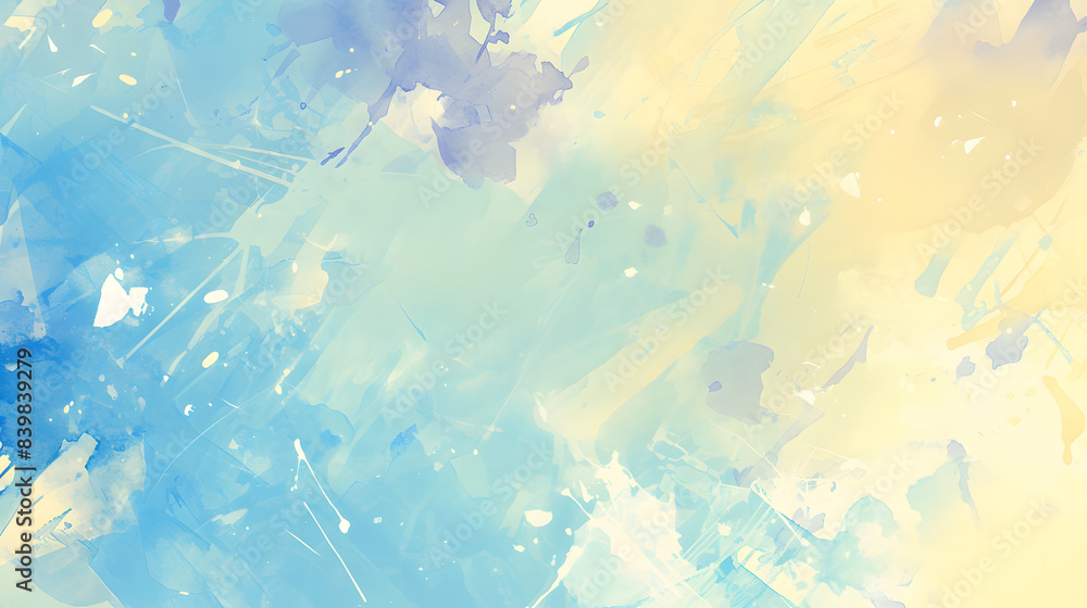 Poster abstract watercolor background with copy space text for art and design blogs
