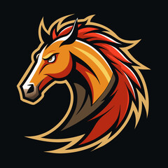 horse head silhouette